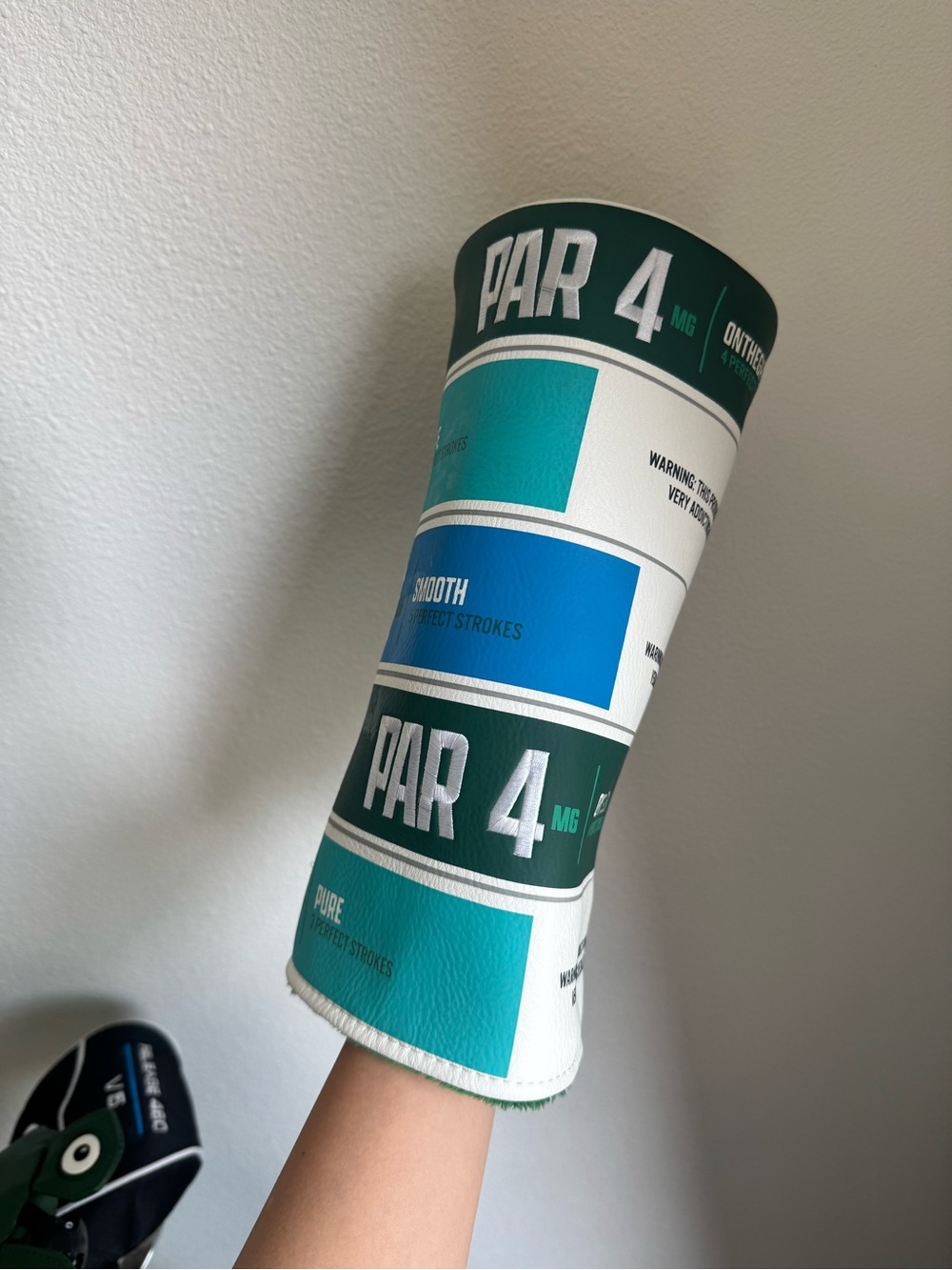 PAR 4 Golf driver Headcover